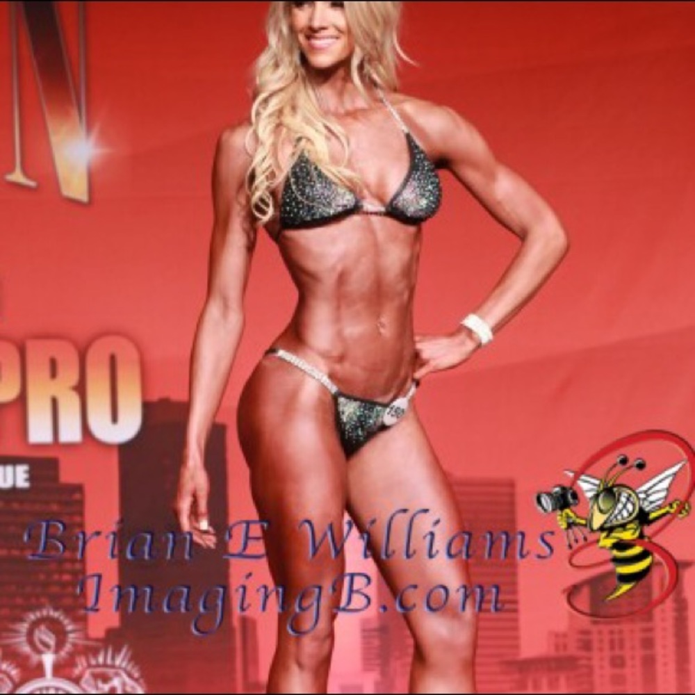 Black Competition Bikini Suit